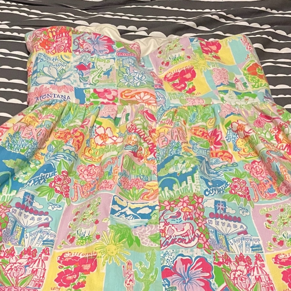 Lilly Pulitzer state of mind dress - Picture 4 of 11